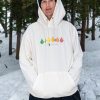 Men Volcom Hoodies & Sweatshirts | Melancon Hoodie Moonbeam