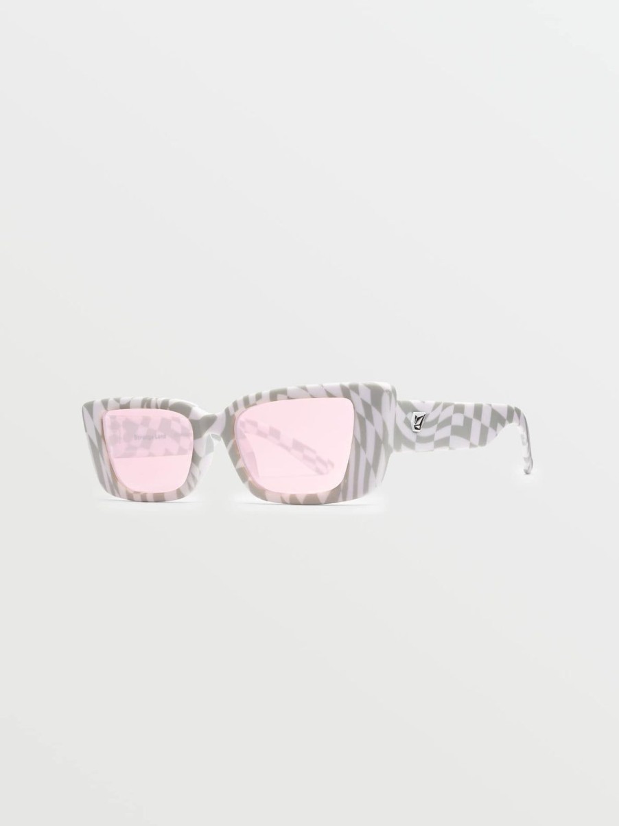 Men Volcom Sunglasses | Strange Land Sunglasses/Rose Check Her