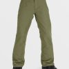 Kids Volcom Pants | Kids Freakin Chino Youth Insulated Pants Military