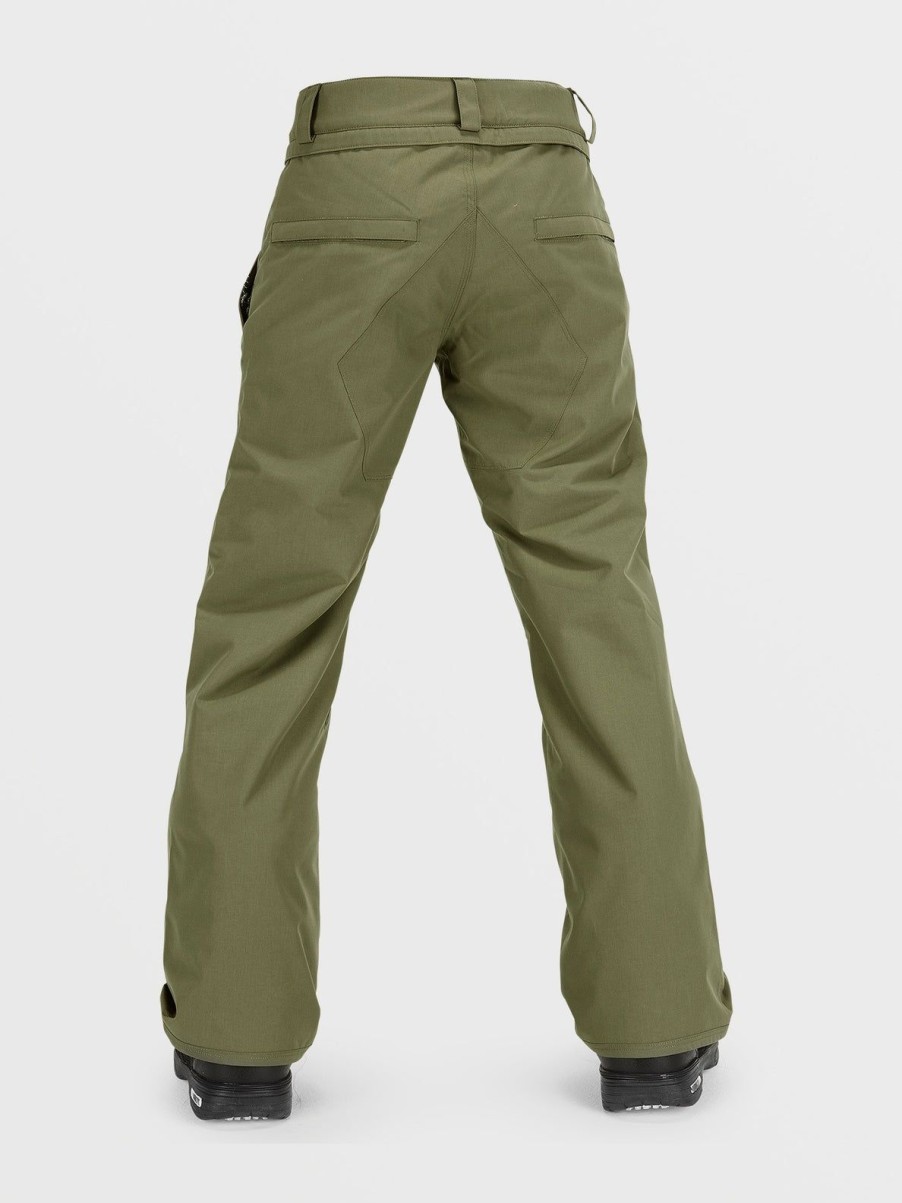 Kids Volcom Pants | Kids Freakin Chino Youth Insulated Pants Military