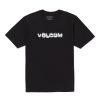 Men Volcom T-Shirts & Tanks | Newro Short Sleeve Tee Black