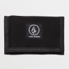 Men Volcom Belts & Wallets | Box Stone Wallet Black