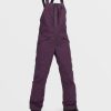 Kids Volcom Pants | Kids Barkley Insulated Bib Overalls Blackberry