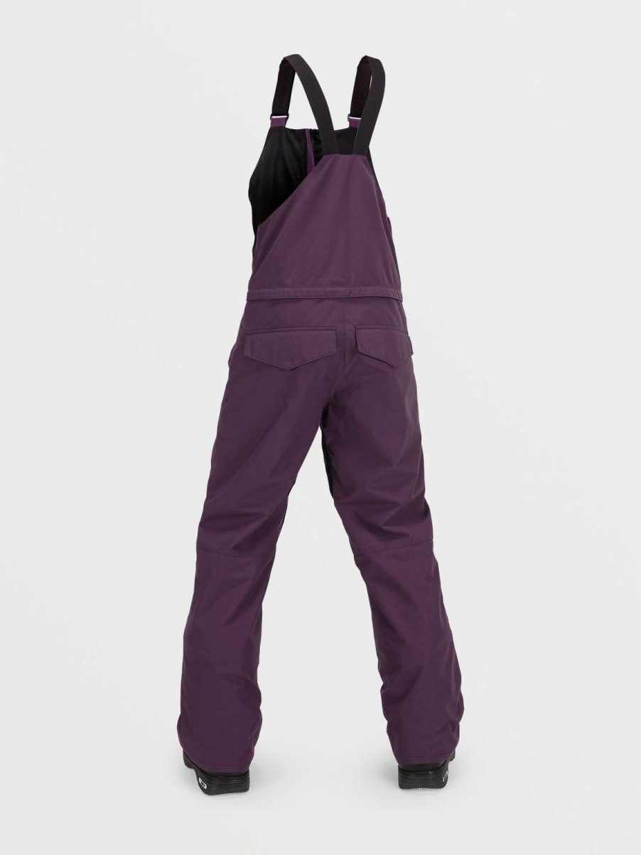 Kids Volcom Pants | Kids Barkley Insulated Bib Overalls Blackberry