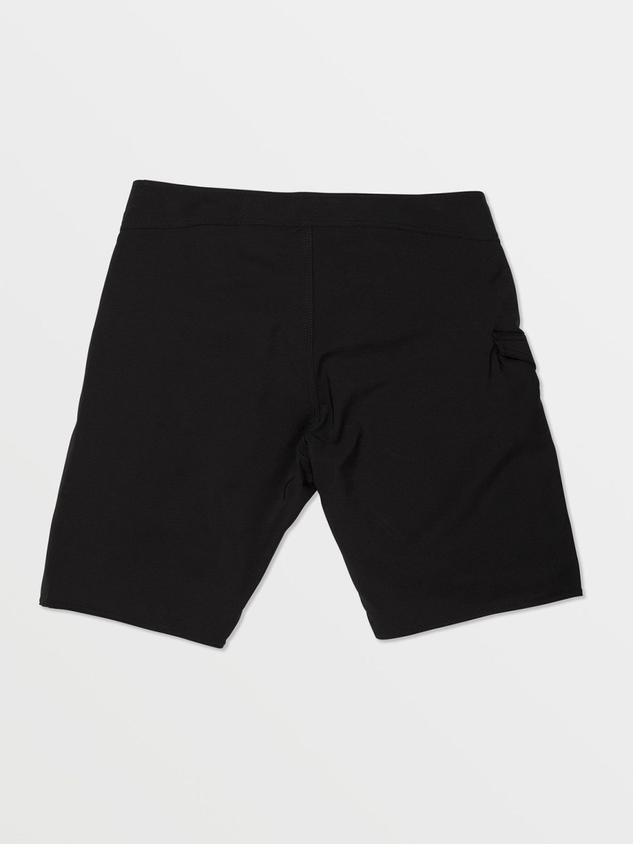 Men Volcom Boardshorts & Trunks | Lido Solid Mod-Tech Boardshorts Black