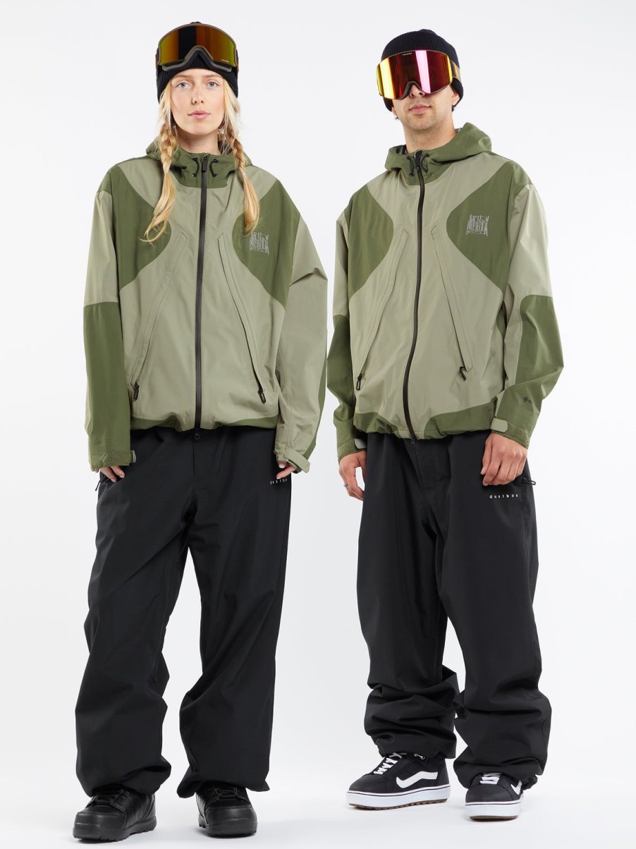 Men Volcom Jackets | Feeltoogood Gore-Tex Jacket Light Military