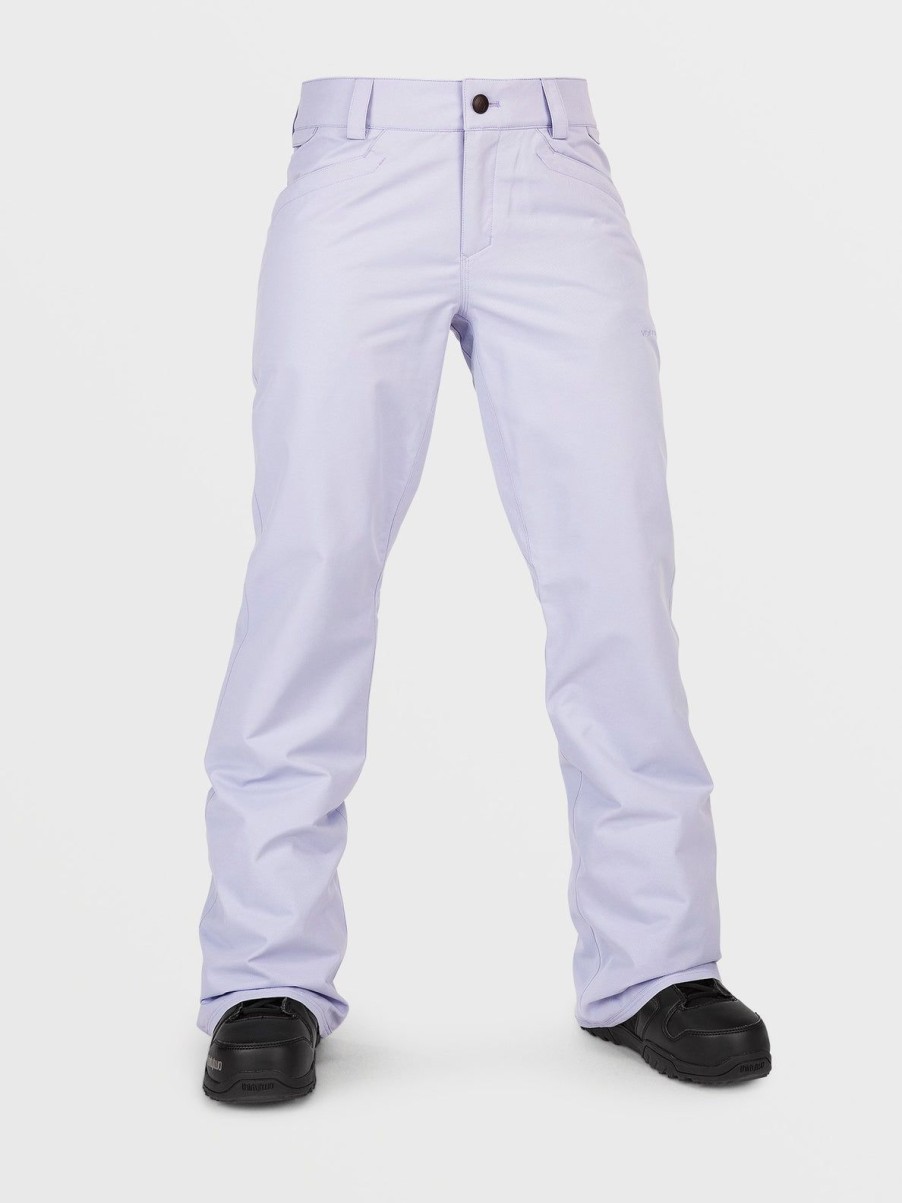 Women Volcom Pants | Womens Hallen Pants Lilac Ash