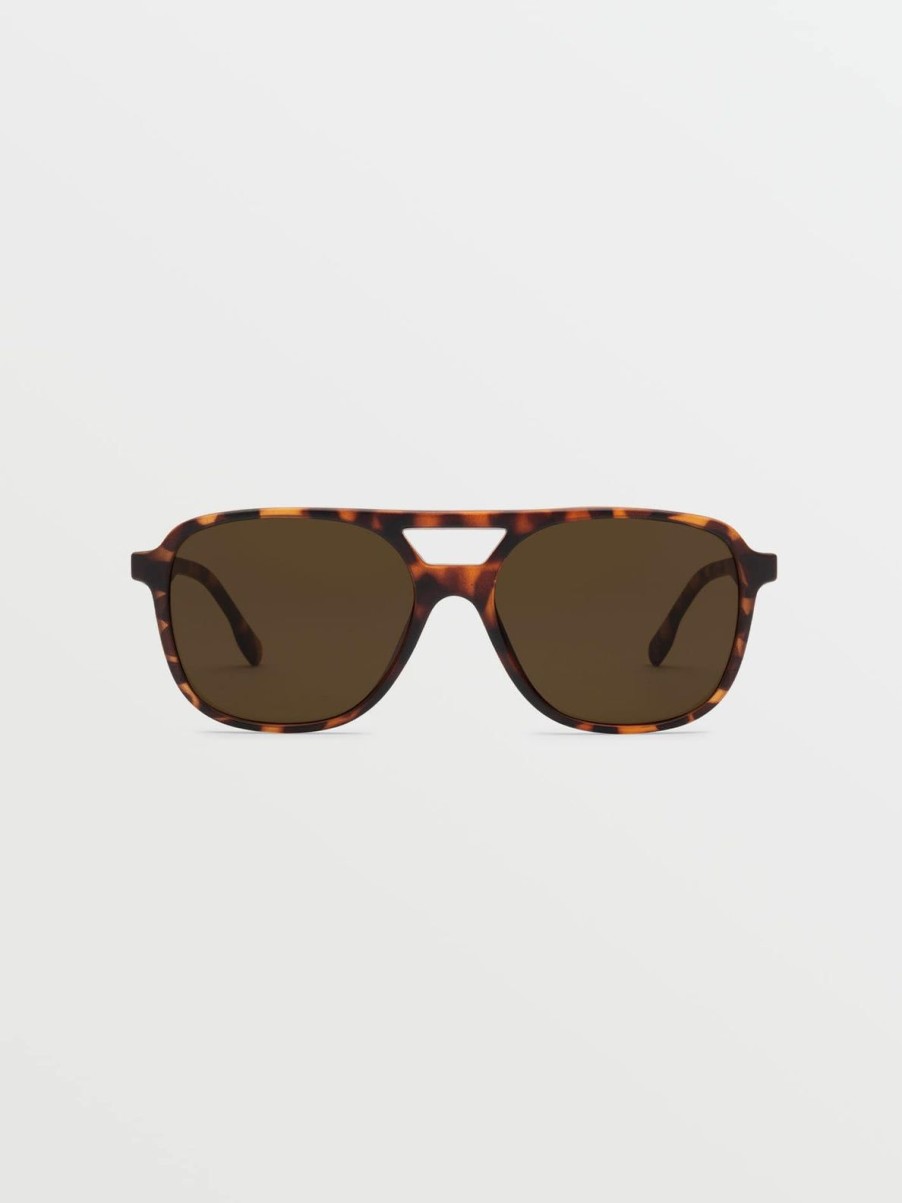 Men Volcom Sunglasses | New Future Sunglasses/Bronze Matte Tort