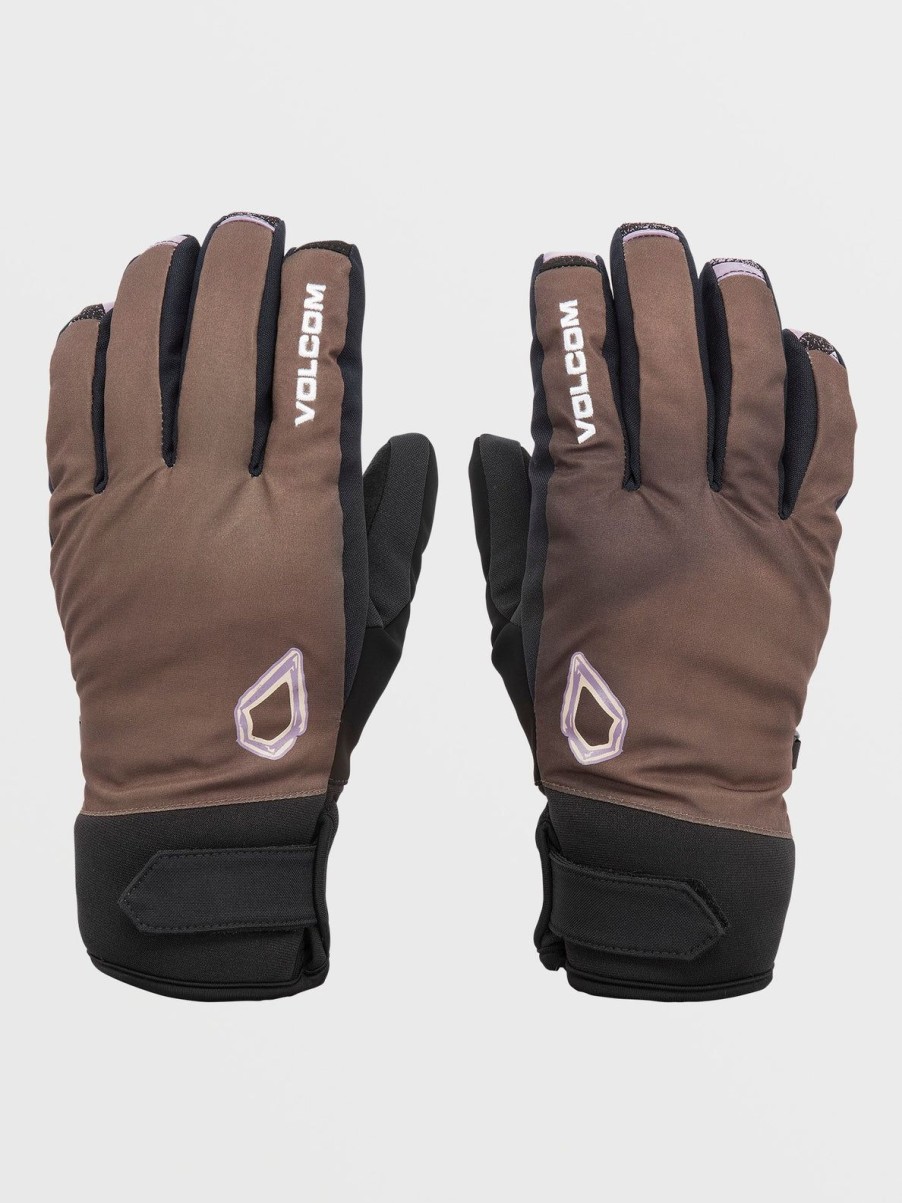 Men Volcom Gloves & Mitts | Mens V.Co Nyle Gloves Water Teak