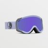 Kids Volcom Accessories | Attunga Youth Goggle - Lilac/Storm/Chrome+Bl Purple