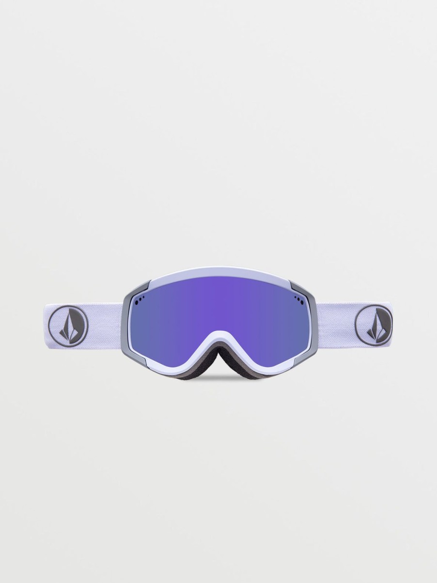 Kids Volcom Accessories | Attunga Youth Goggle - Lilac/Storm/Chrome+Bl Purple