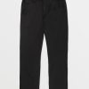 Men Volcom Pants | Frickin Regular Stretch Chino Pants Black