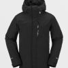 Men Volcom Jackets | Mens L Gore-Tex Jacket Black