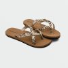 Women Volcom Sandals | Stone 2 Step Sandals Leopard