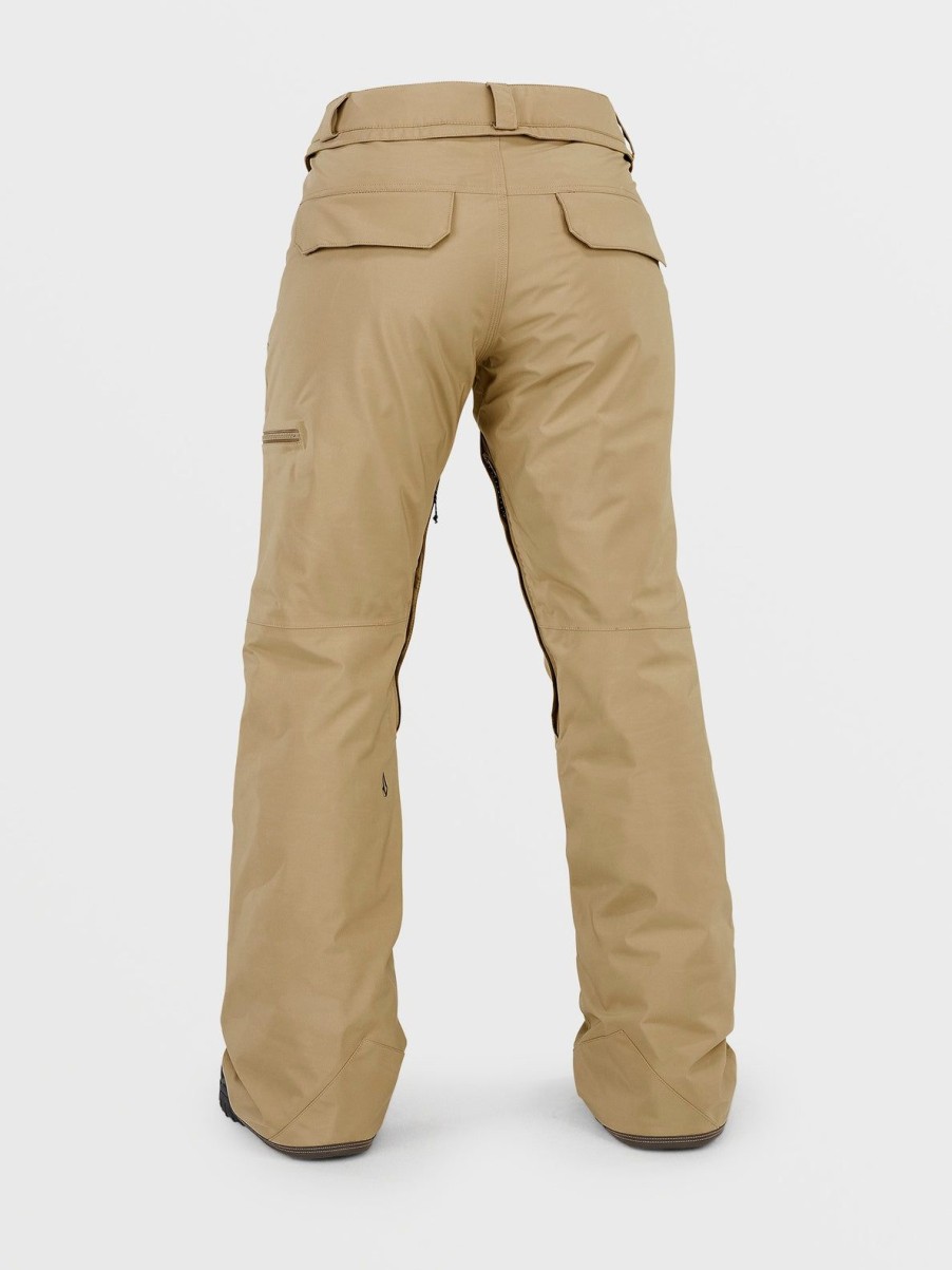 Women Volcom Pants | Womens Knox Ins Gore-Tex Pants Dark Khaki