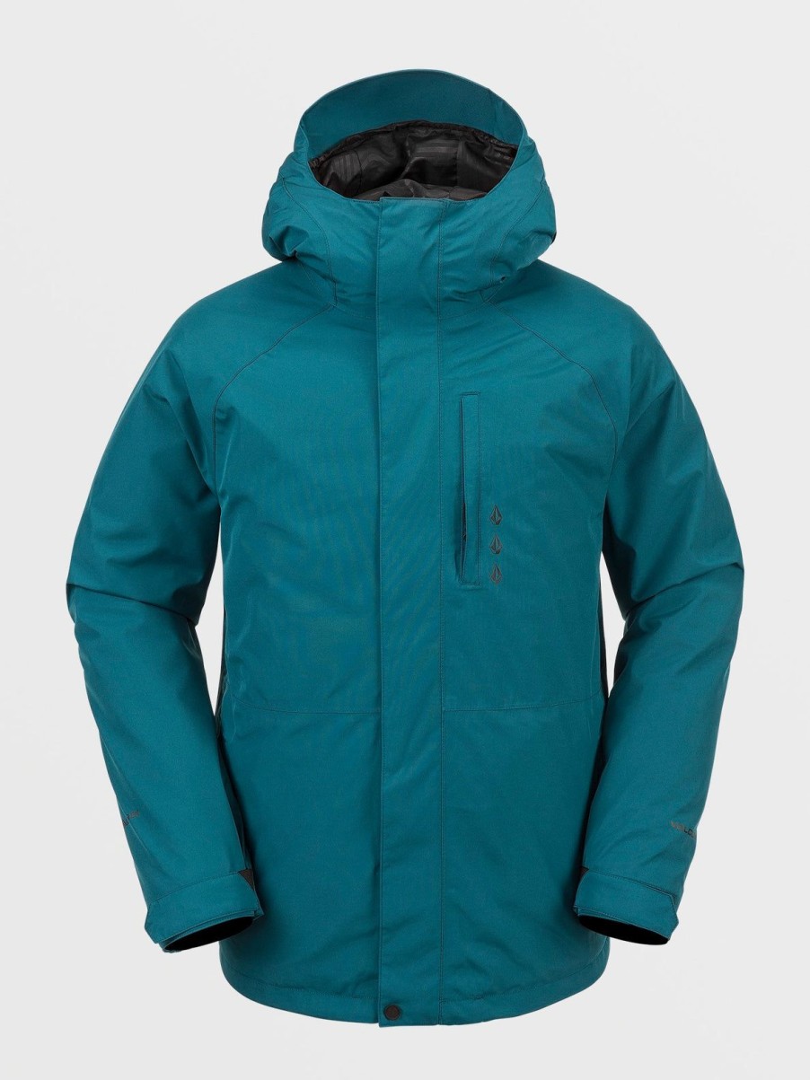 Men Volcom Jackets | Mens Dua Gore-Tex Jacket Blue