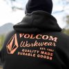 Men Volcom Hoodies & Sweatshirts | Volcom Workwear Pullover Black