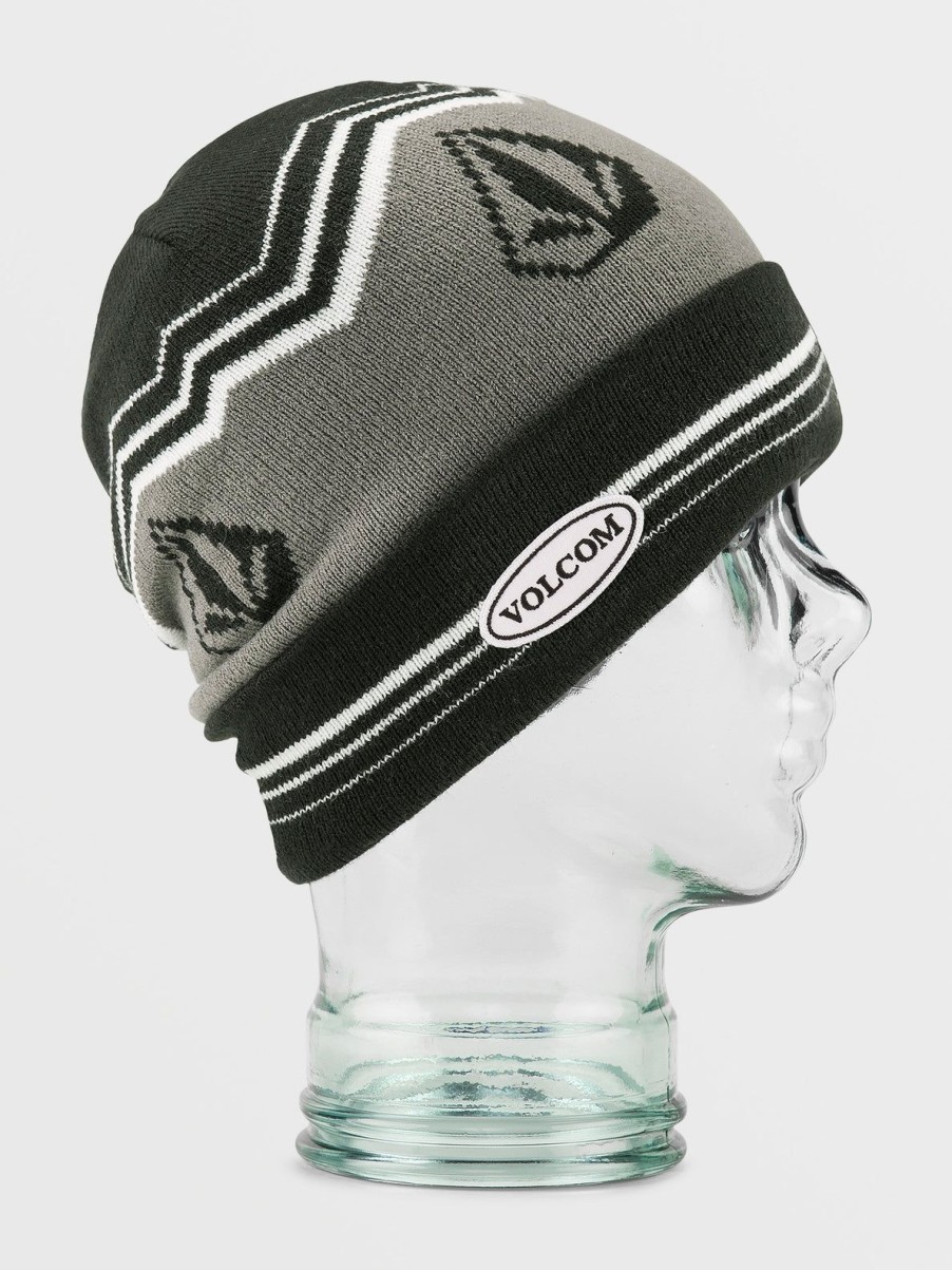 Kids Volcom Beanies | Kids Powder Beanie Black