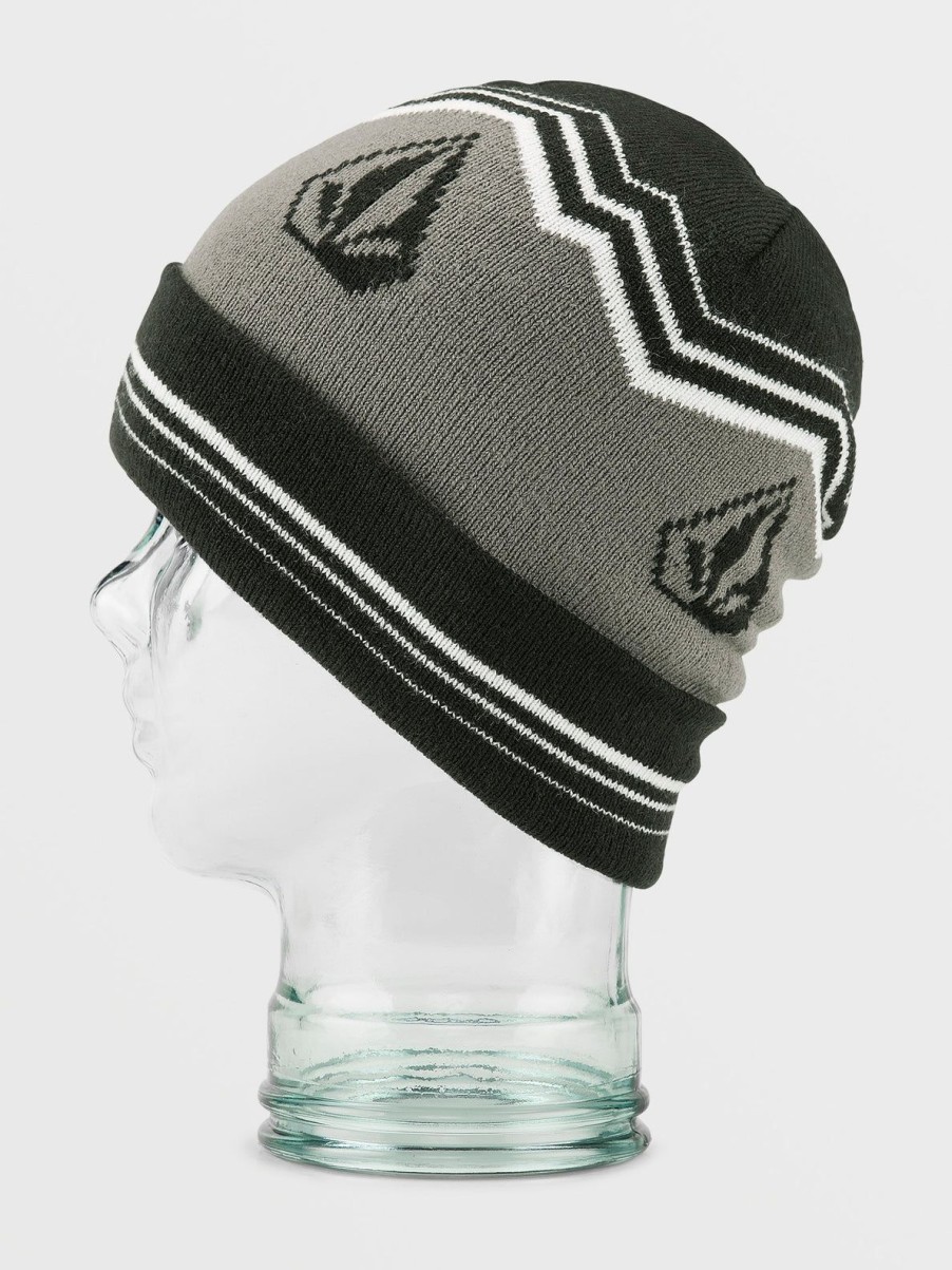 Kids Volcom Beanies | Kids Powder Beanie Black