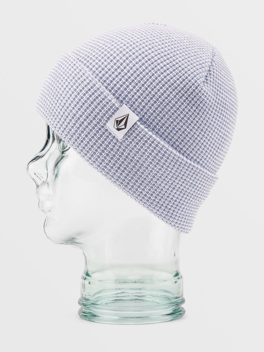 Women Volcom Hats & Beanies | Womens V.Co Baseline Beanie Lilac Ash