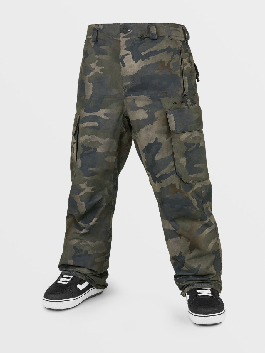 Men Volcom Pants | Mens V.Co Hunter Pants Cloudwash Camo