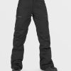 Women Volcom Pants | Womens Knox Insulated Gore-Tex Pants Black