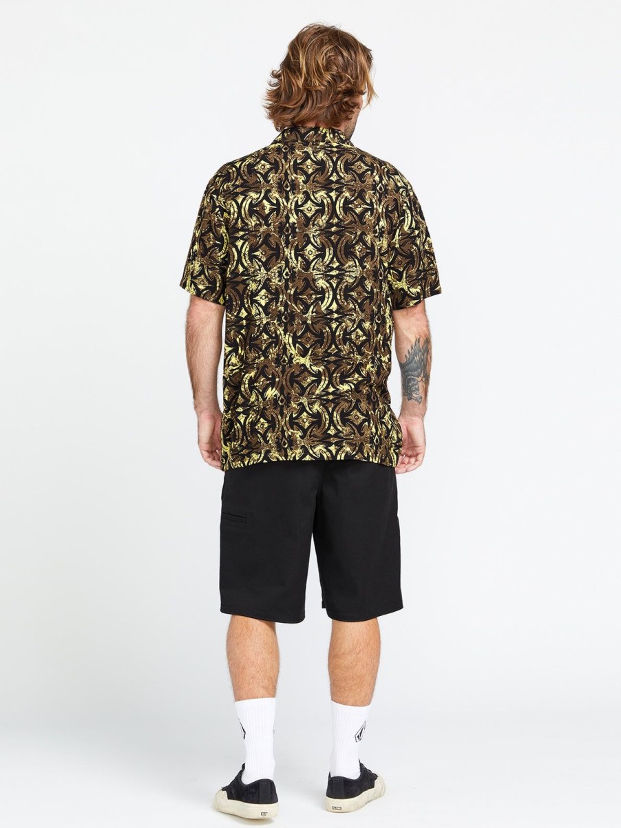 Men Volcom Shorts | Freestone Shorts Black