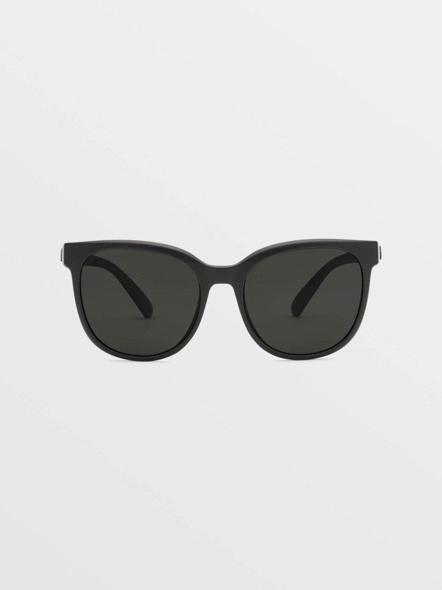 Men Volcom Sunglasses | Garden Sunglasses/Gray Polar Matte Black