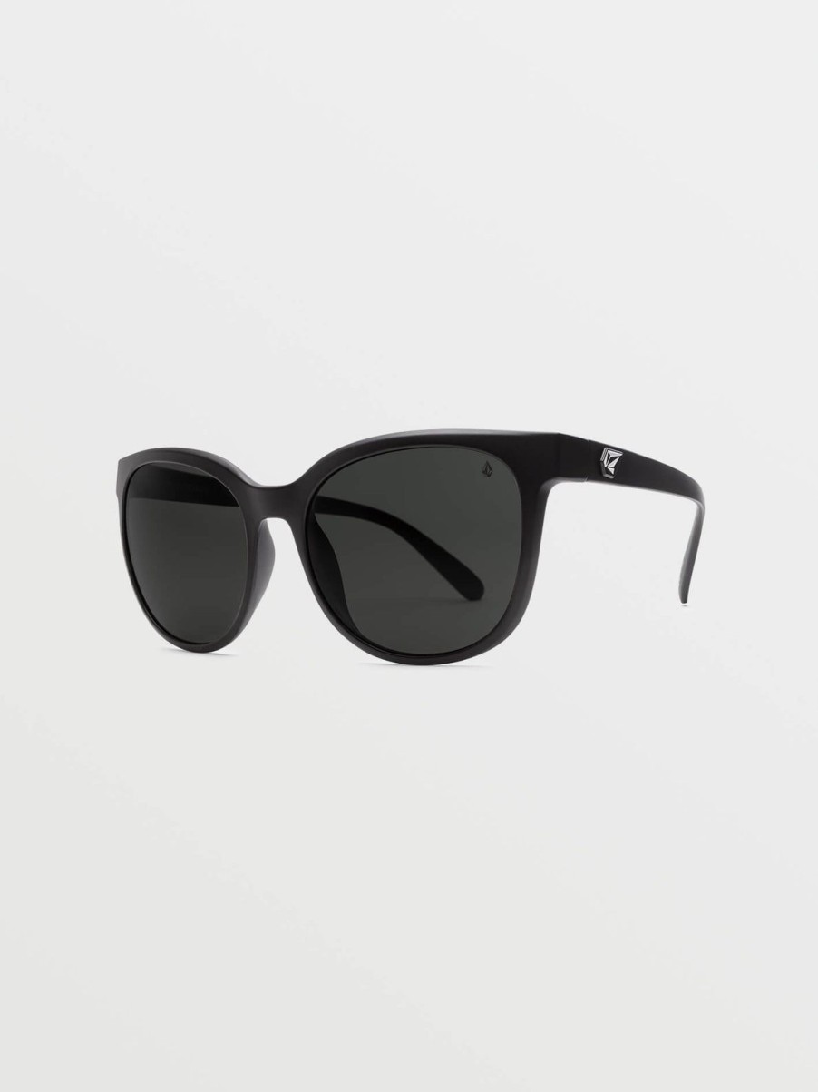 Men Volcom Sunglasses | Garden Sunglasses/Gray Polar Matte Black