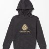 Boys Volcom Hoodies & Sweatshirts | Little Boys Offshore Stone Hoodie Heather Black