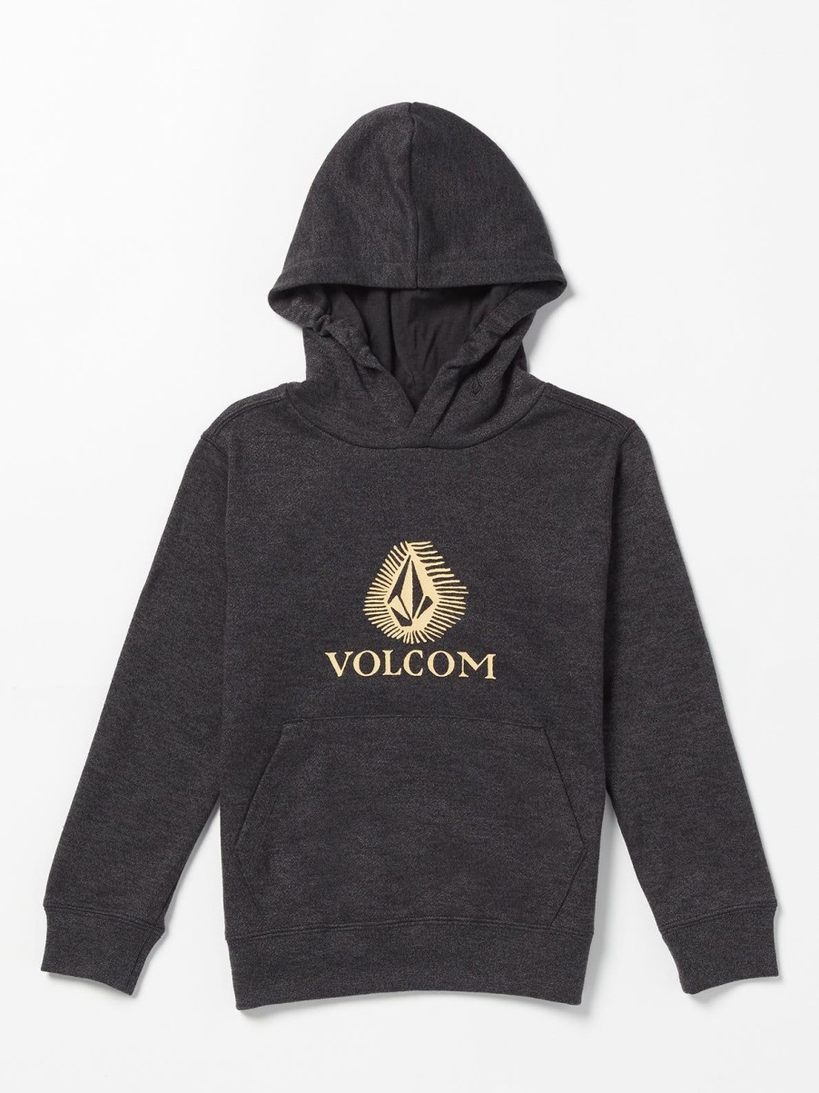 Boys Volcom Hoodies & Sweatshirts | Little Boys Offshore Stone Hoodie Heather Black