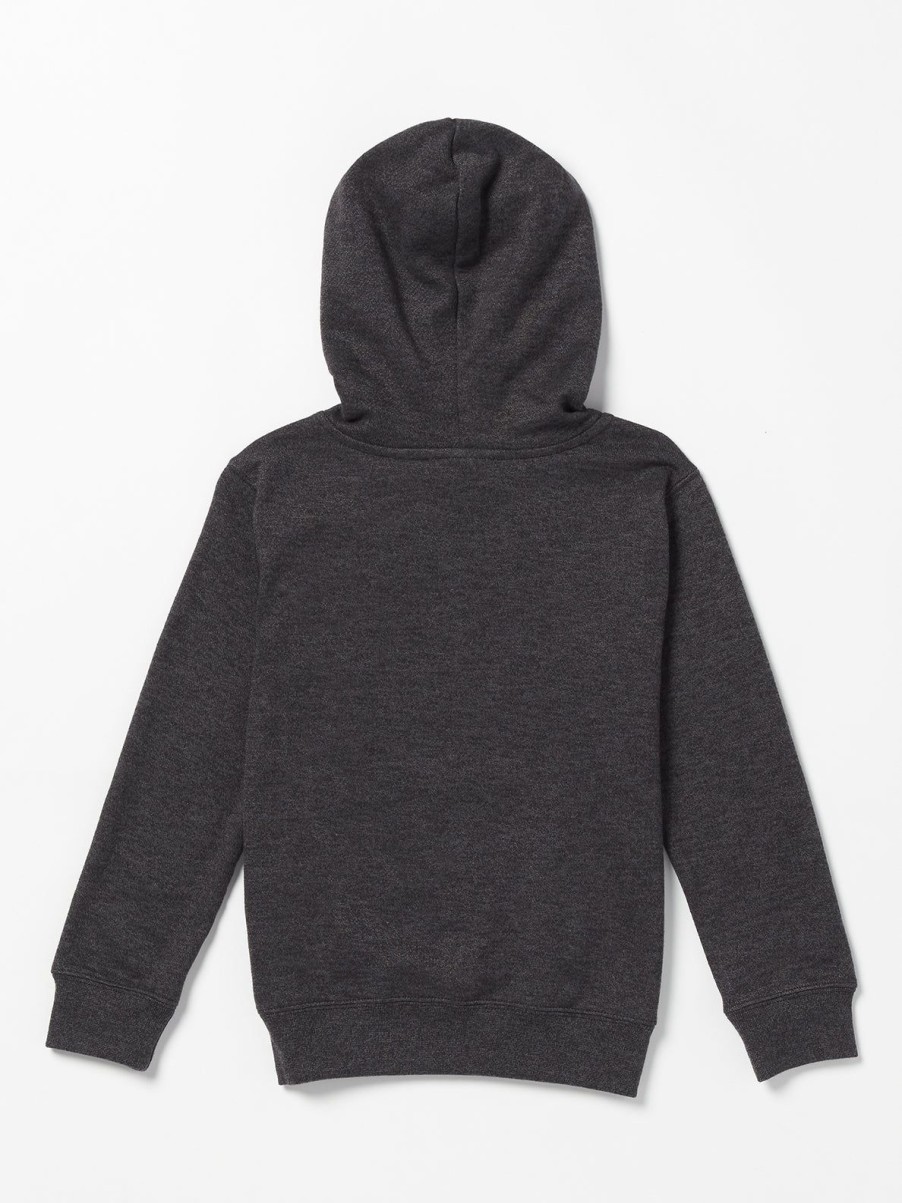 Boys Volcom Hoodies & Sweatshirts | Little Boys Offshore Stone Hoodie Heather Black