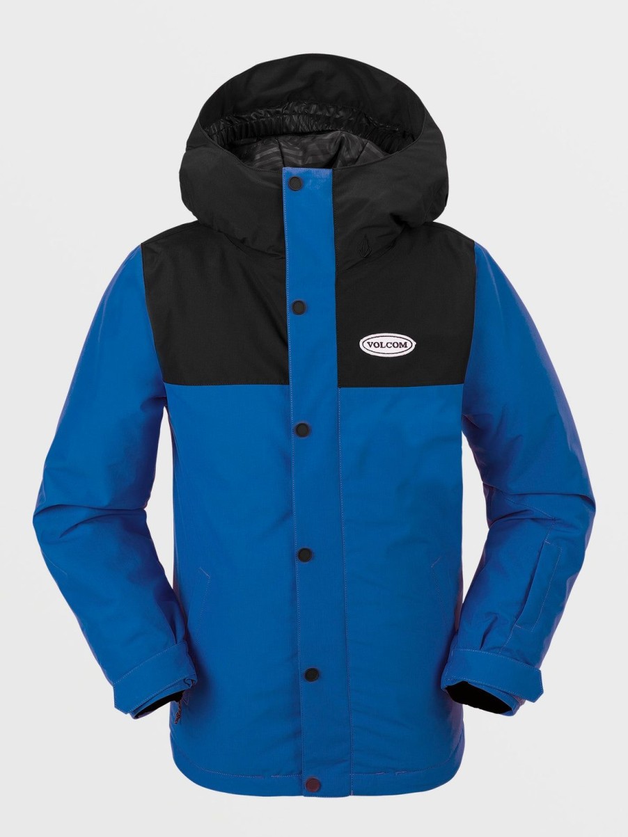 Kids Volcom Jackets | Kids Stone 91 Insulated Jacket Electric Blue