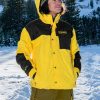 Men Volcom Jackets | Mens Longo Gore-Tex Jacket Bright Yellow