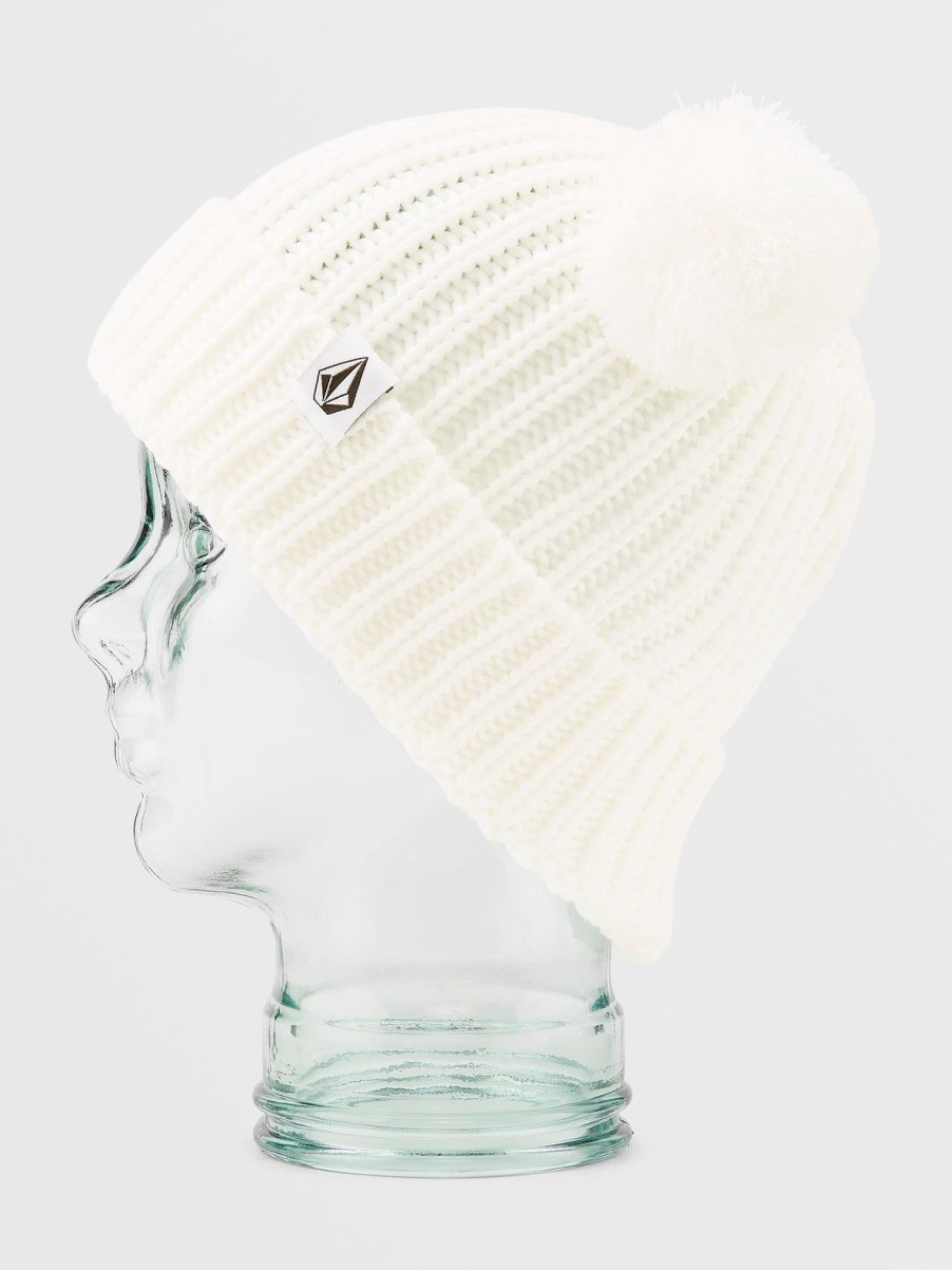 Kids Volcom Beanies | Kids Shreddy Teddy White