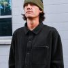 Men Volcom Shirts & Flannels | Bowered Light Long Sleeve Shirt Black